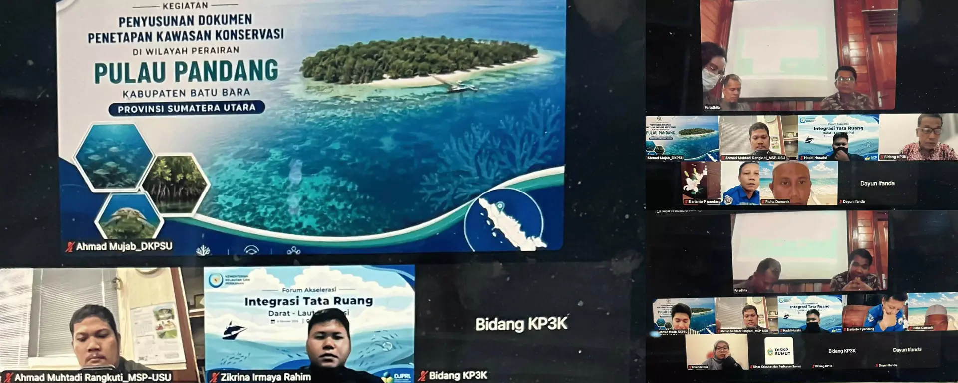 Ketua Prodi MSP USU Menjadi Narasumber Konsultasi Publik Penetapan Kawasan Konservasi Pulau Pandang